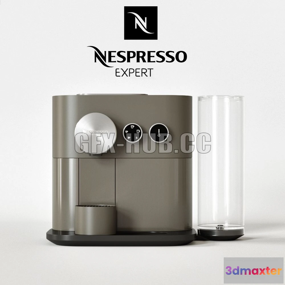1199332 - FURNITURE 3D MODELS - Coffee machine Nespresso Expert