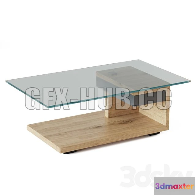 1199354 - FURNITURE 3D MODELS - Coffee Table GWINNER CT405 110