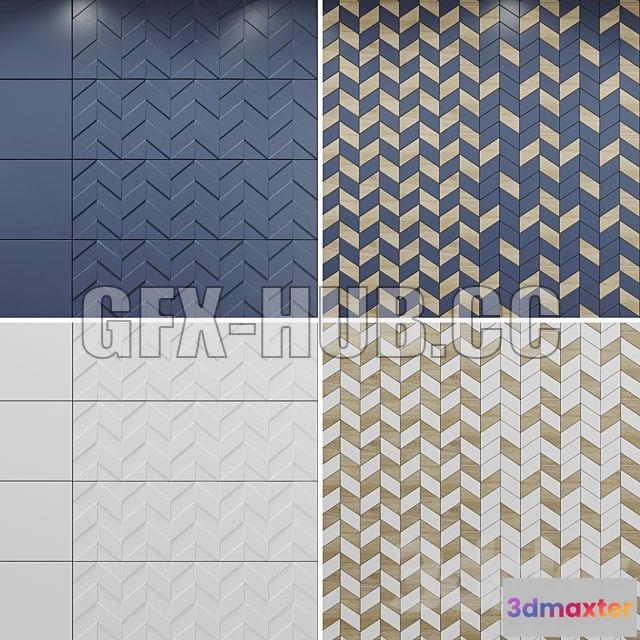 1199386 - FURNITURE 3D MODELS - Collection LOVE YOU NAVY