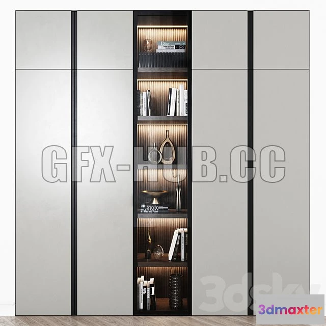 1199462 - FURNITURE 3D MODELS - Contemporary Wardrobe 16