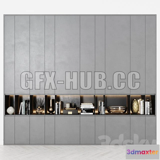 1199466 - FURNITURE 3D MODELS - Contemporary Wardrobe 26