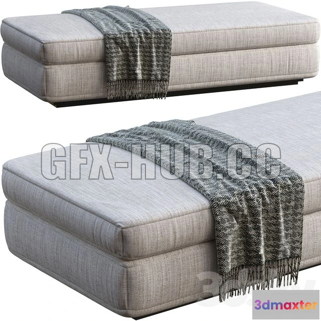 1199504 - FURNITURE 3D MODELS - Couch Eichholtz Vista Grande