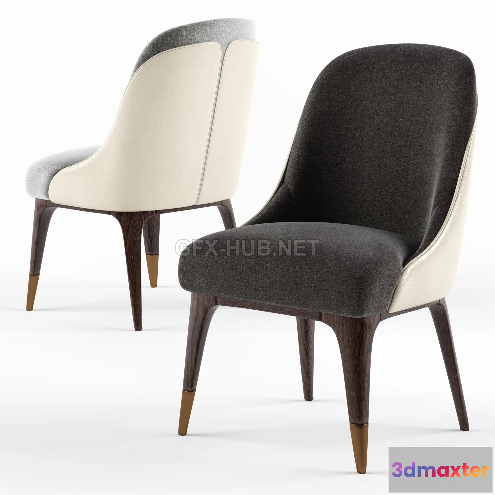 1199518 - FURNITURE 3D MODELS - Covet Dining Chair