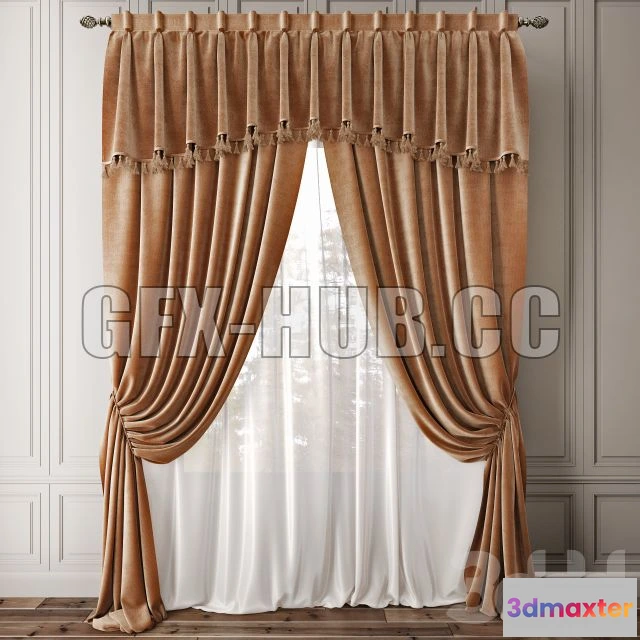 1199634 - FURNITURE 3D MODELS - Curtain 56