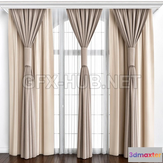 1199644 - FURNITURE 3D MODELS - Curtains 26