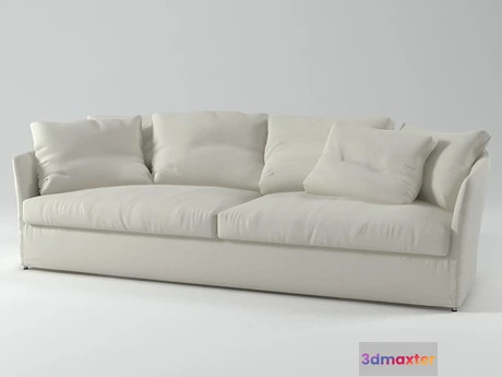 1199664 - FURNITURE 3D MODELS - Curve Sofa