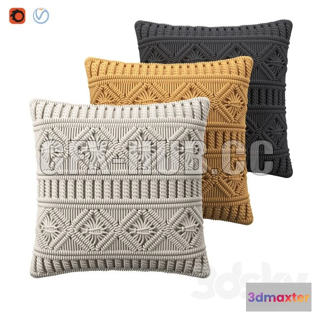 1199666 - FURNITURE 3D MODELS - Cushions