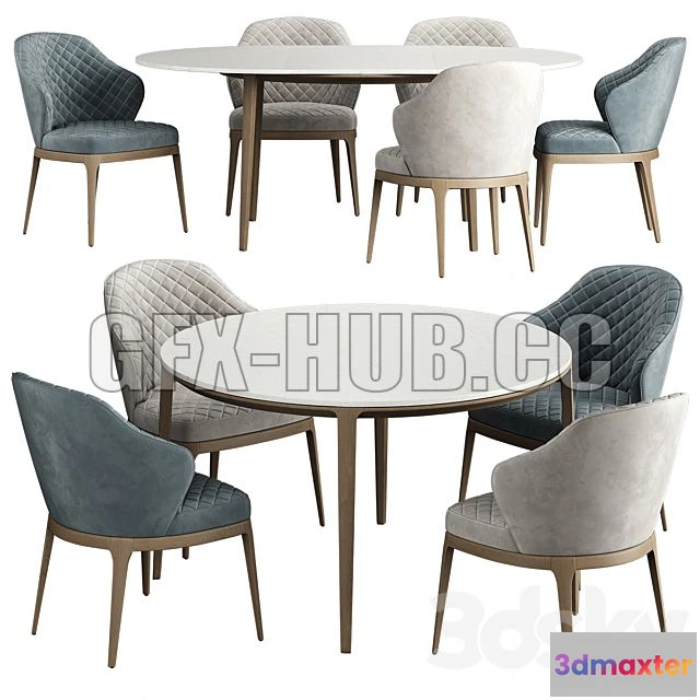 1199732 - FURNITURE 3D MODELS - DEAN Chair Table