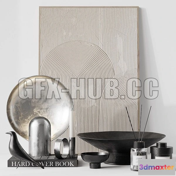 1199758 - FURNITURE 3D MODELS - Decor Set 005