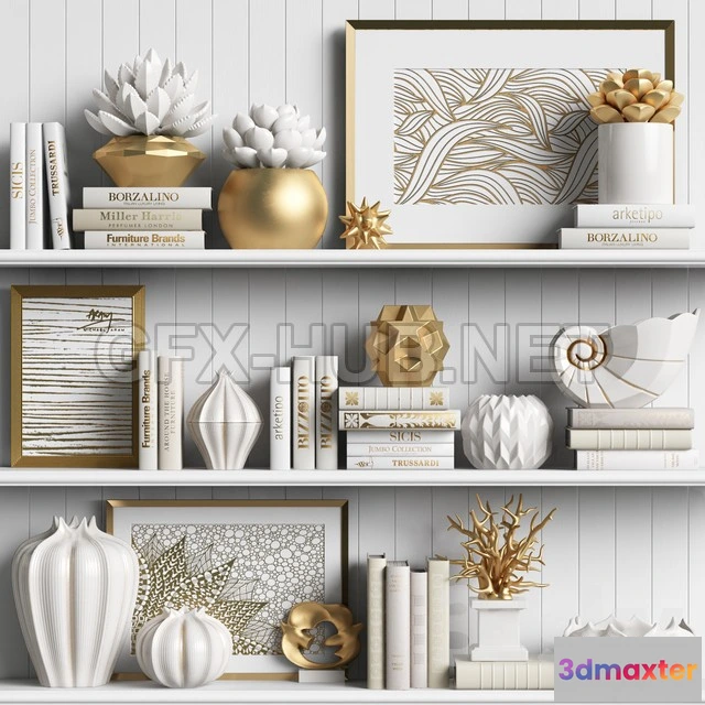 1199762 - FURNITURE 3D MODELS - Decor Set 14