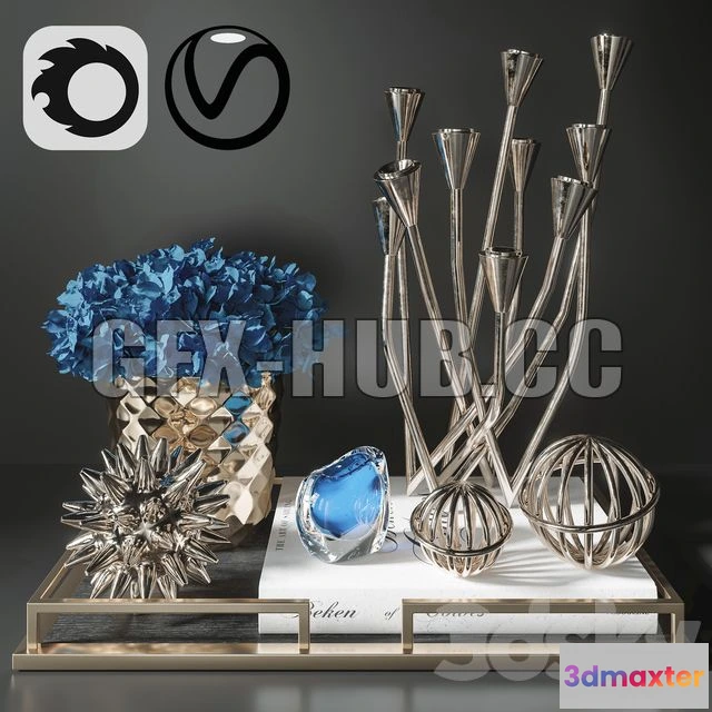1199798 - FURNITURE 3D MODELS - Decoration Set 12