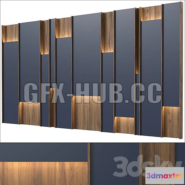 1199822 - FURNITURE 3D MODELS - Decorative Panel 01