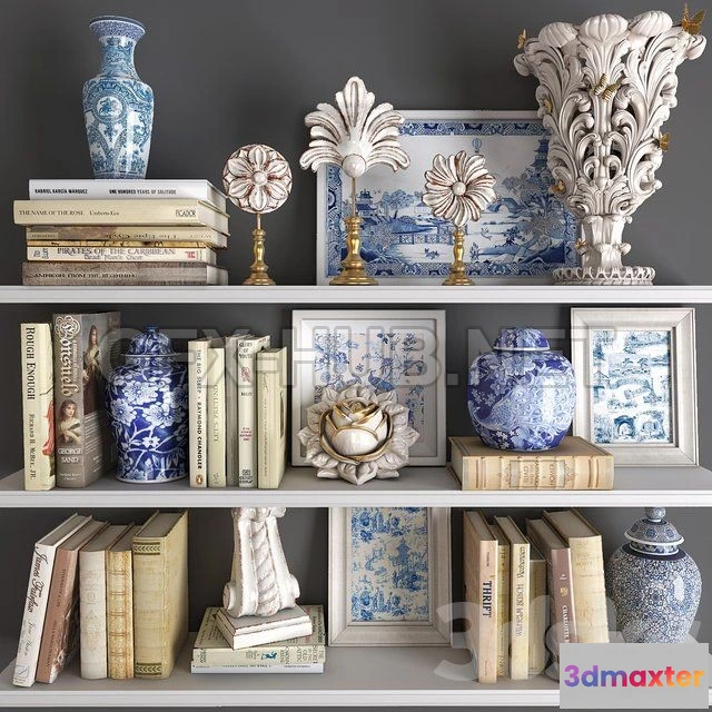 1199862 - FURNITURE 3D MODELS - Decorative set 11