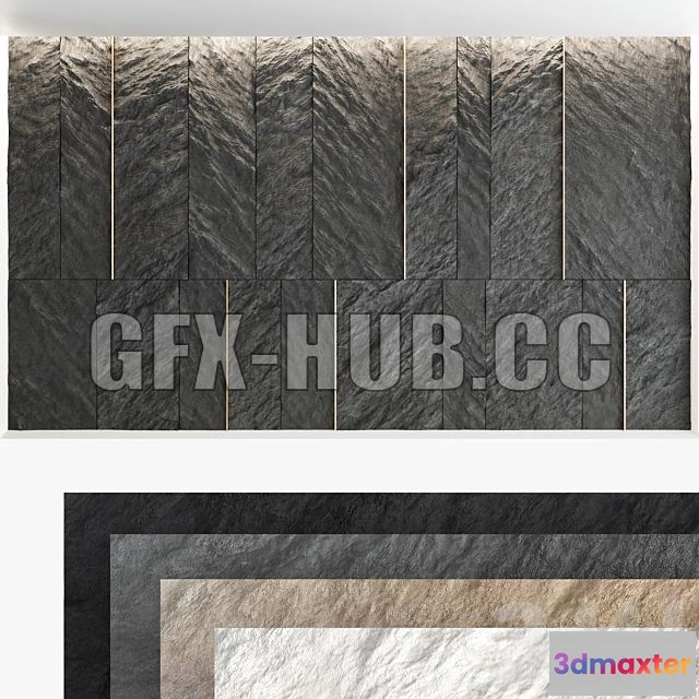 1199966 - FURNITURE 3D MODELS - Decorative Wall Panel Set 58