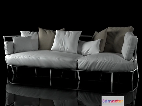 1199986 - FURNITURE 3D MODELS - Dehors Sofa 372