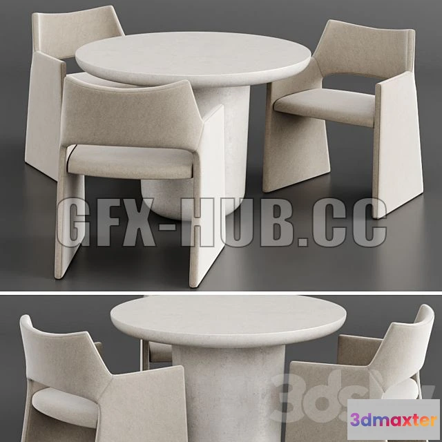 1200084 - FURNITURE 3D MODELS - Dinning Set 15