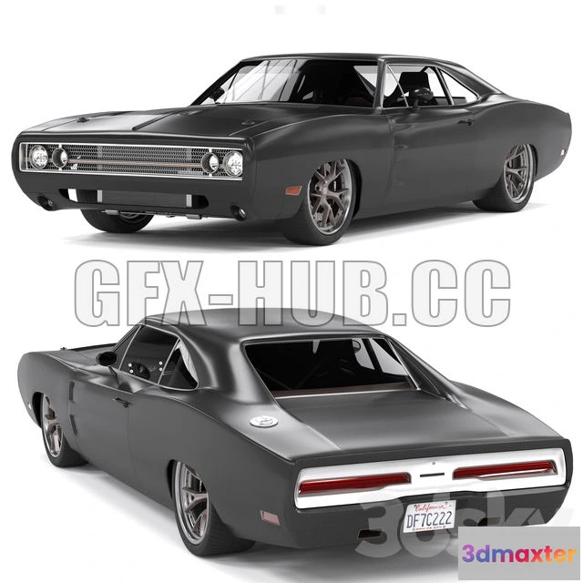 1200116 - FURNITURE 3D MODELS - Dodge Charger