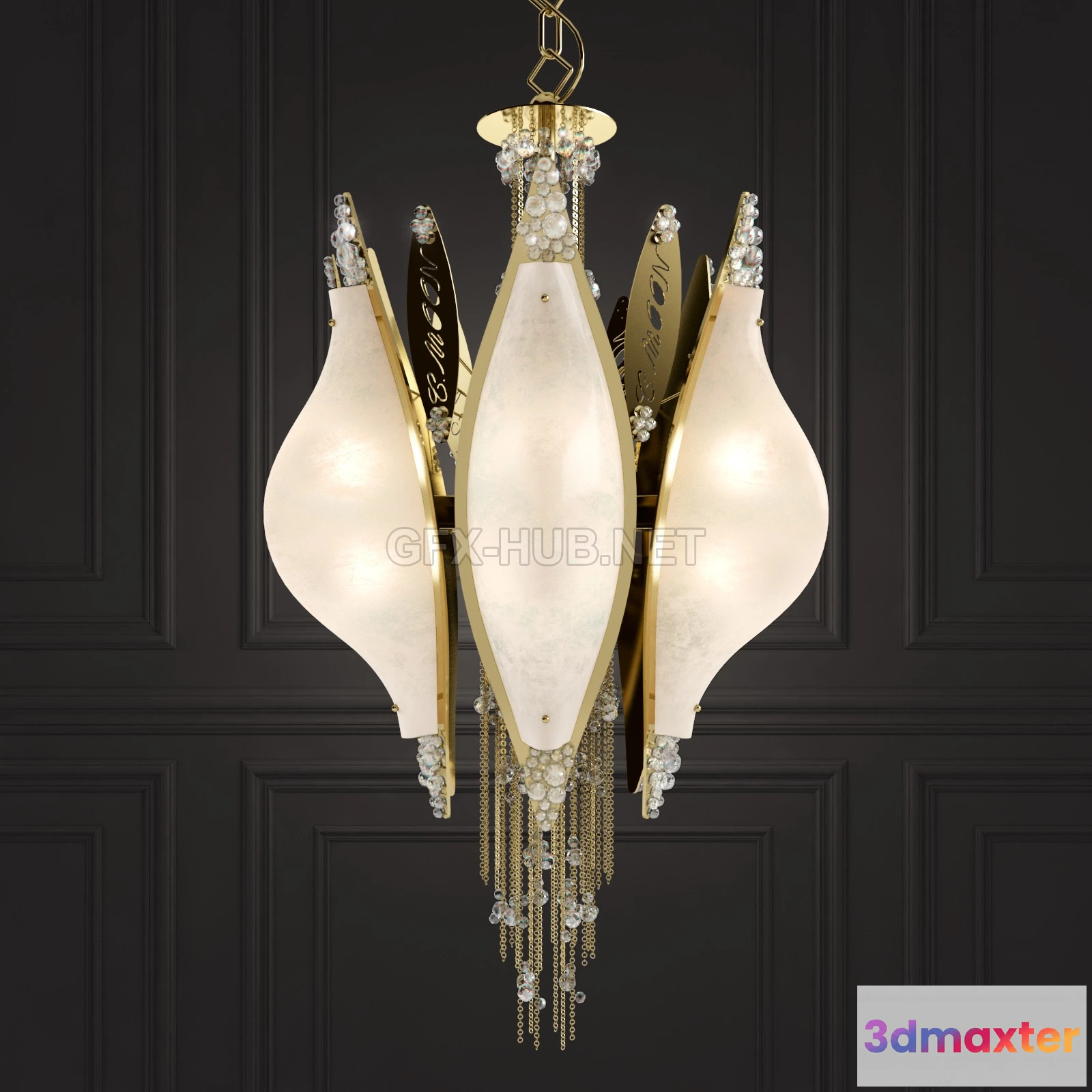 1200120 - FURNITURE 3D MODELS - DOLCE VITA CRYSTAL MOON