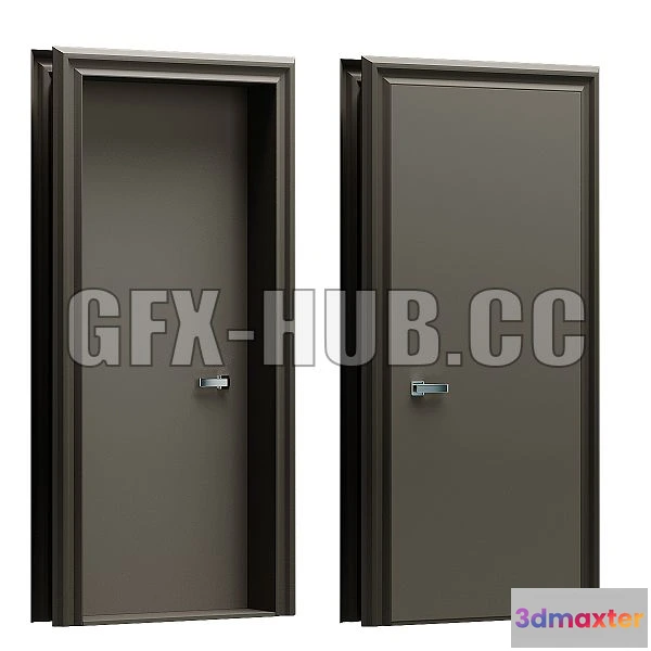 1200142 - FURNITURE 3D MODELS - Door 0001