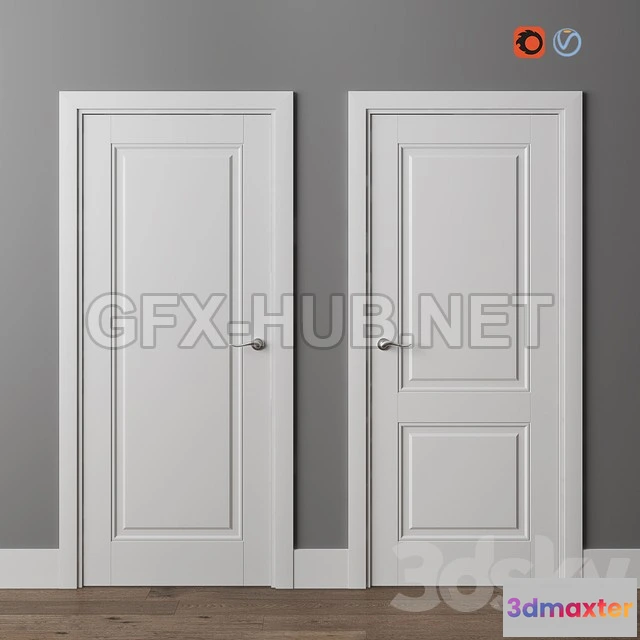 1200154 - FURNITURE 3D MODELS - Doors Union Riviera 101p 103p