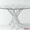1200180 - FURNITURE 3D MODELS - Dragnet Dining Table