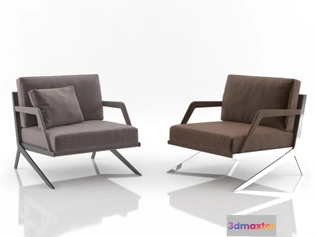 1200252 - FURNITURE 3D MODELS - DS-60 armchair