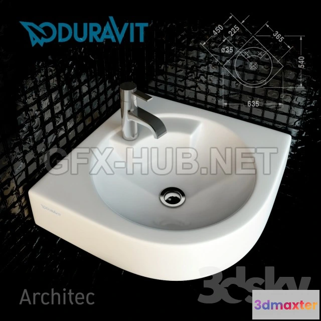 1200272 - FURNITURE 3D MODELS - Duravit architec
