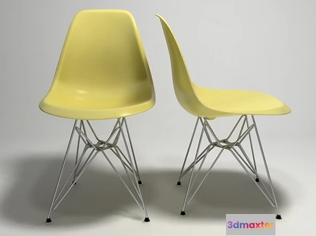 1200284 - FURNITURE 3D MODELS - Eames Plastic Chair DSR