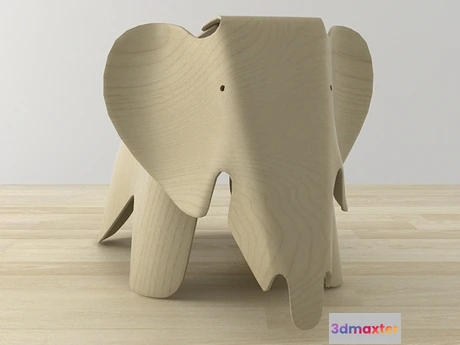 1200288 - FURNITURE 3D MODELS - Eames Plywood Elephant