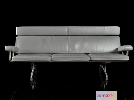 1200290 - FURNITURE 3D MODELS - Eames Sofa 3-Seater