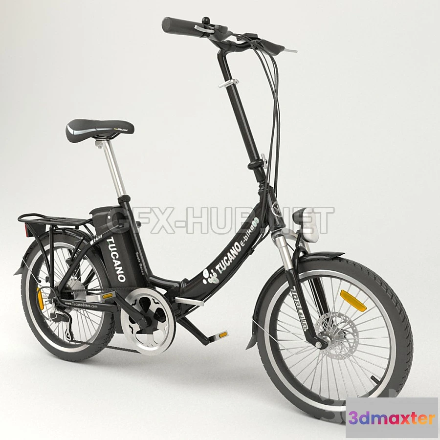 1200300 - FURNITURE 3D MODELS - e-bike TUCANO BASIC RENAN