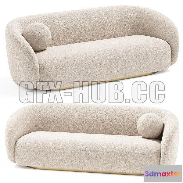 1200332 - FURNITURE 3D MODELS - Eichholtz Brice Sofa