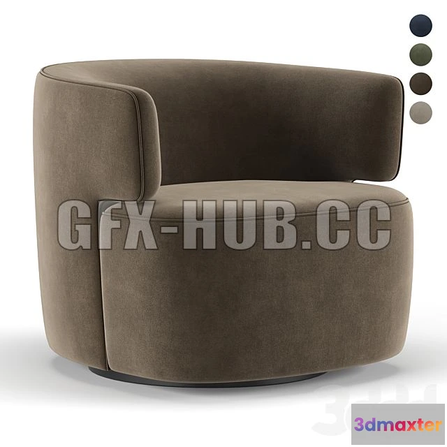 1200354 - FURNITURE 3D MODELS - ELAIN By Molteni & C