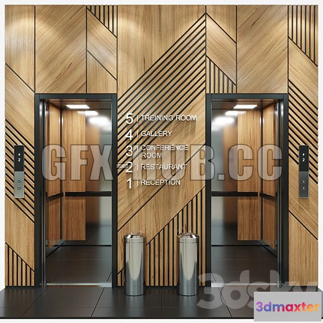 1200366 - FURNITURE 3D MODELS - Elevator 11