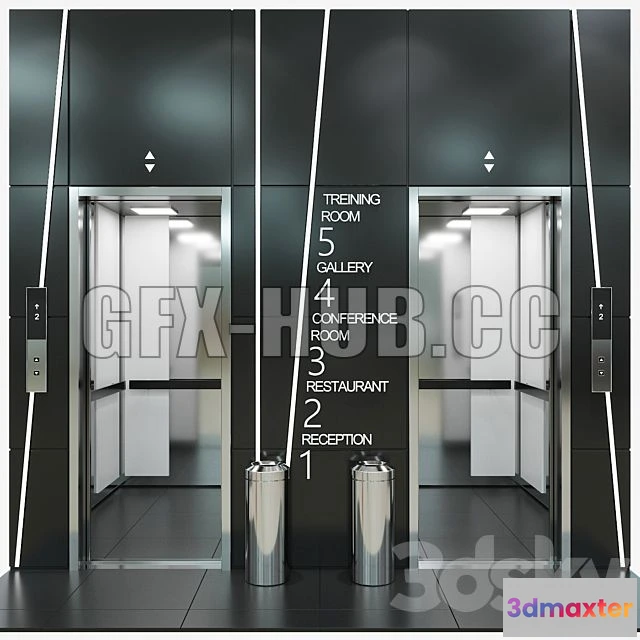 1200368 - FURNITURE 3D MODELS - Elevator 4