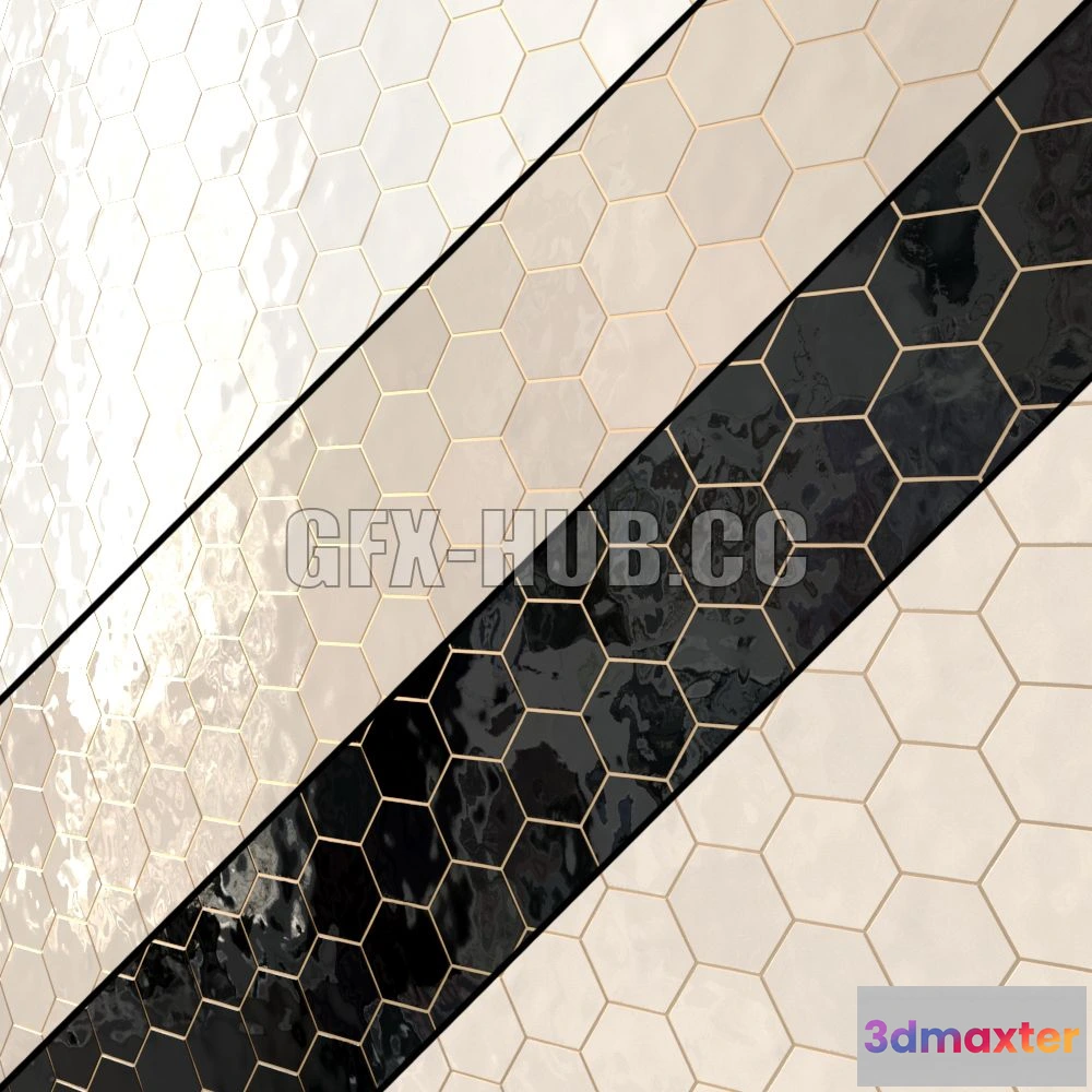 1200408 - FURNITURE 3D MODELS - Equipe Scale Hexagon 10 Types