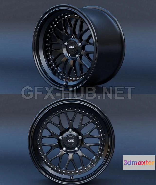 1200422 - FURNITURE 3D MODELS - ESR CS1 gloss black