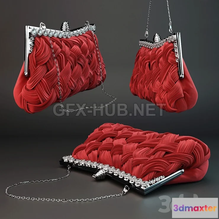 1200442 - FURNITURE 3D MODELS - Evening Weave Clutch
