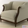 1200466 - FURNITURE 3D MODELS - Exposed Wood Lounge