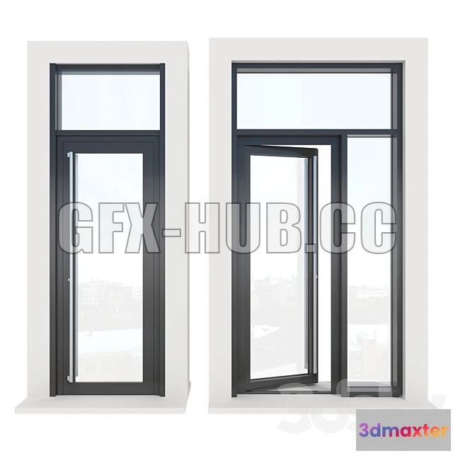 1200470 - FURNITURE 3D MODELS - EXTERIOR DOOR SYSTEM SET