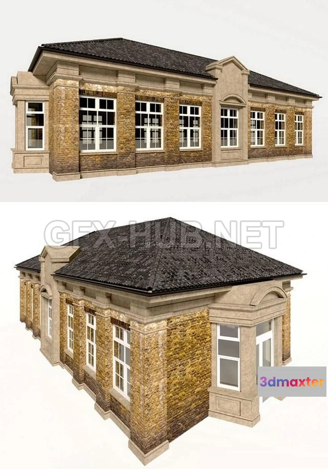 1200480 - FURNITURE 3D MODELS - Facade for background