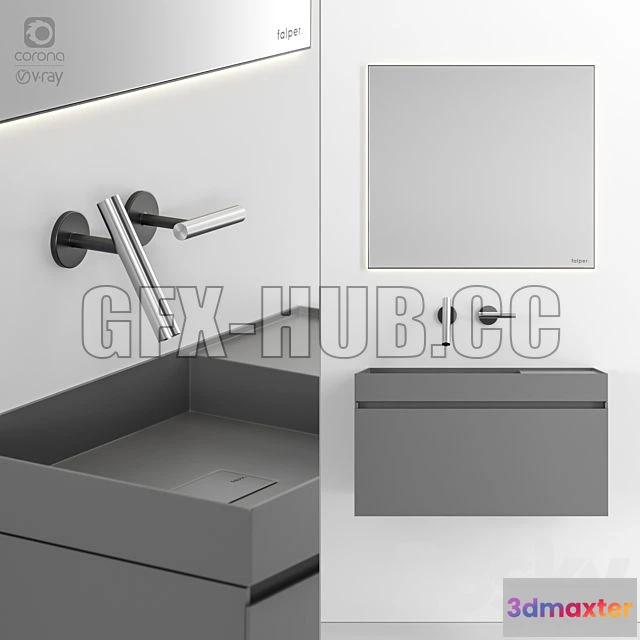 1200492 - FURNITURE 3D MODELS - Falper Quattro Zero