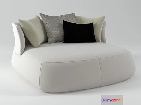 1200506 - FURNITURE 3D MODELS - Fat Sofa FS150