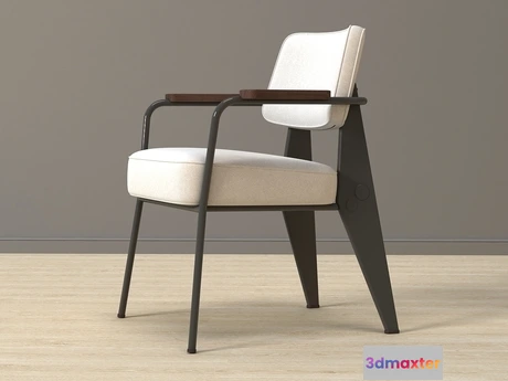 1200510 - FURNITURE 3D MODELS - Fauteuil Direction 1951
