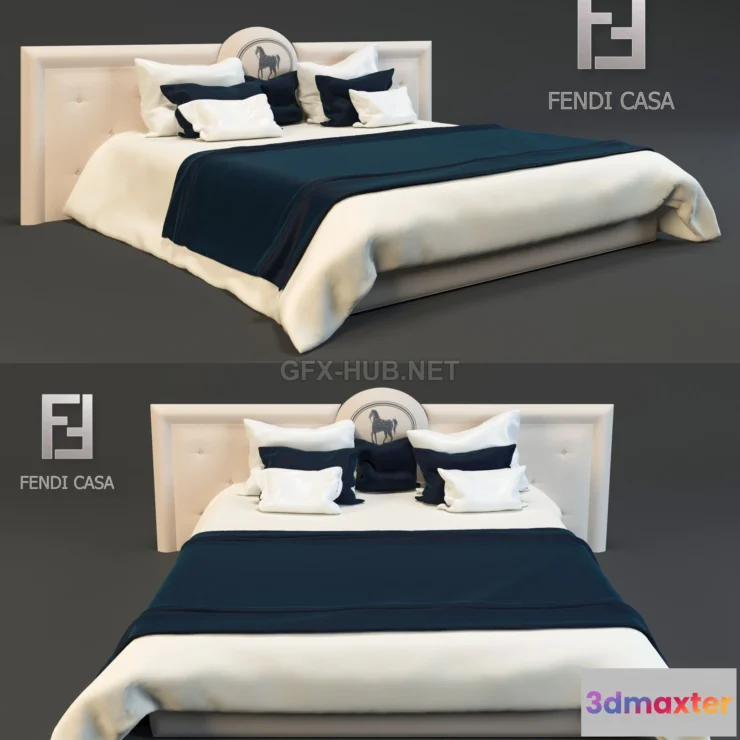 1200544 - FURNITURE 3D MODELS - FENDI CASA2