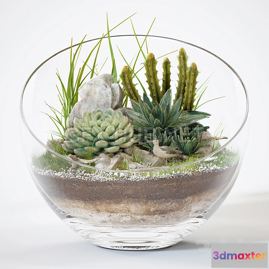 1200708 - FURNITURE 3D MODELS - Florarium 15