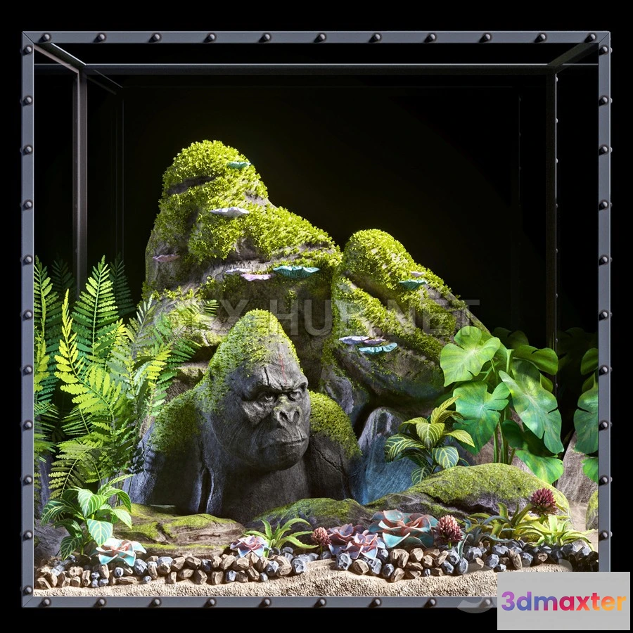 1200712 - FURNITURE 3D MODELS - Florarium