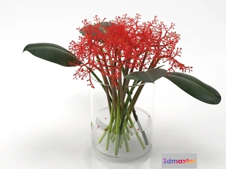 1200764 - FURNITURE 3D MODELS - FLOWERS 02