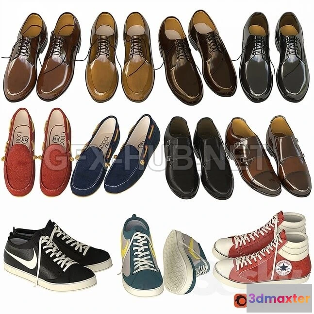 1200788 - FURNITURE 3D MODELS - Footwear