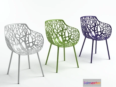 1200794 - FURNITURE 3D MODELS - Forest armchair